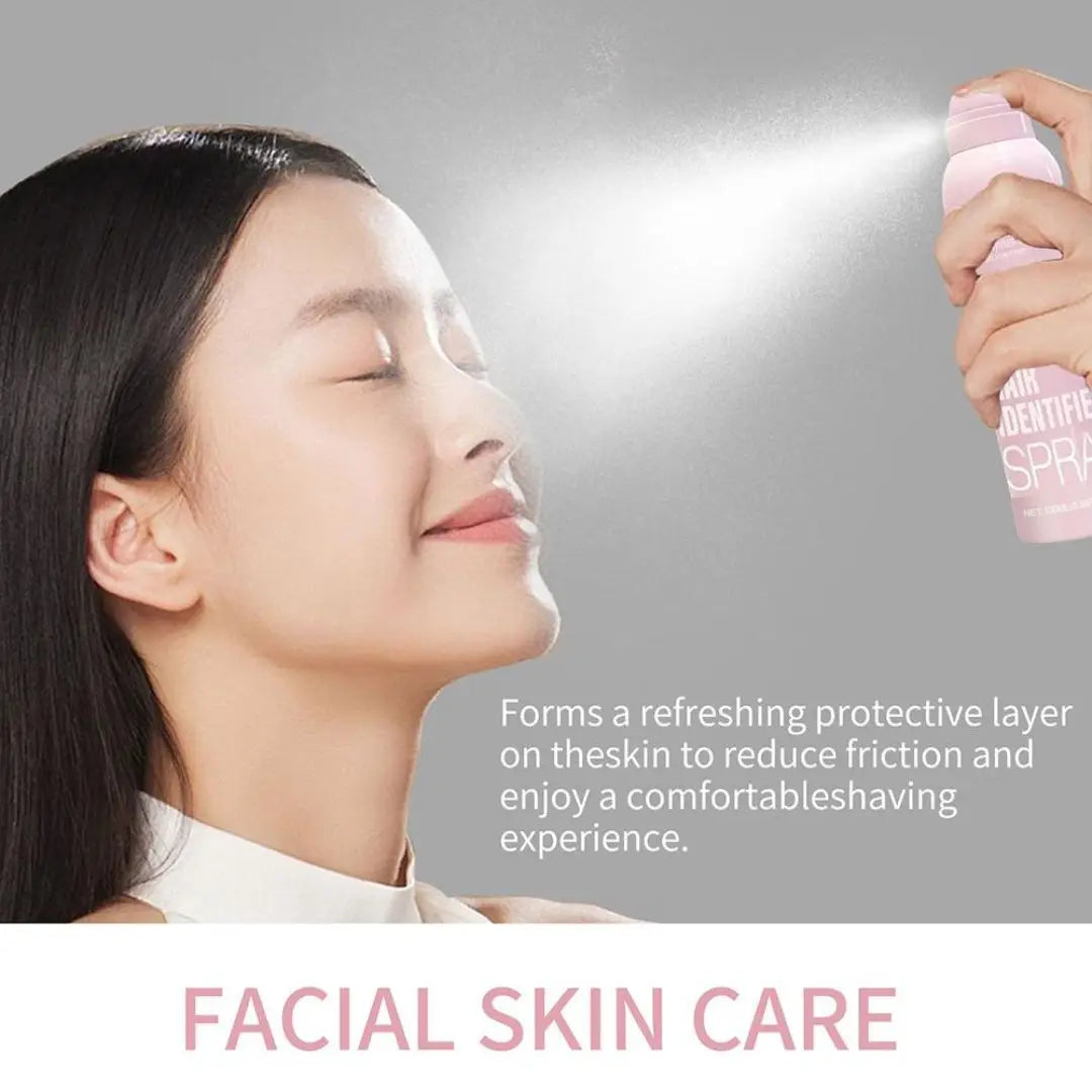 Hair Identifier Spray Painless Face Shaving Inhibitor Depilation for Woman Facial Hair Removal Spray for Smooth Beauty Face Care