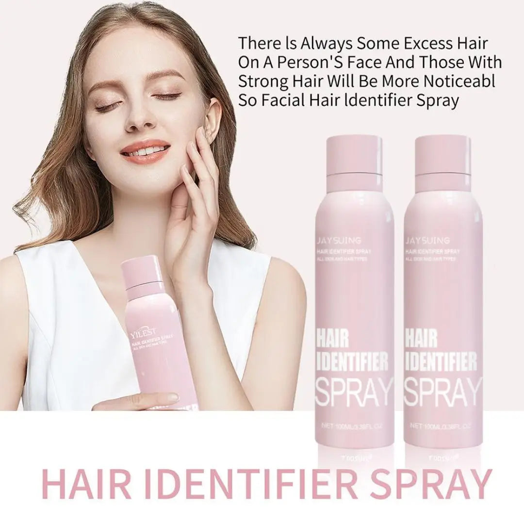 Hair Identifier Spray Painless Face Shaving Inhibitor Depilation for Woman Facial Hair Removal Spray for Smooth Beauty Face Care