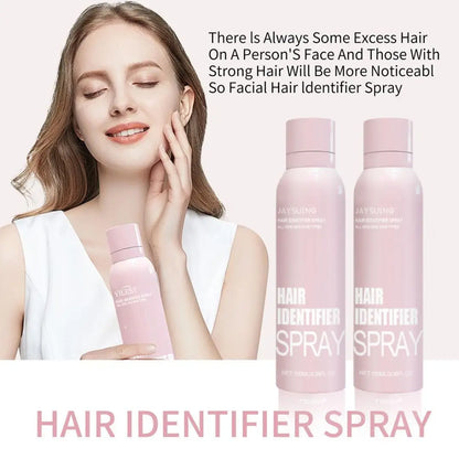 Hair Identifier Spray Painless Face Shaving Inhibitor Depilation for Woman Facial Hair Removal Spray for Smooth Beauty Face Care