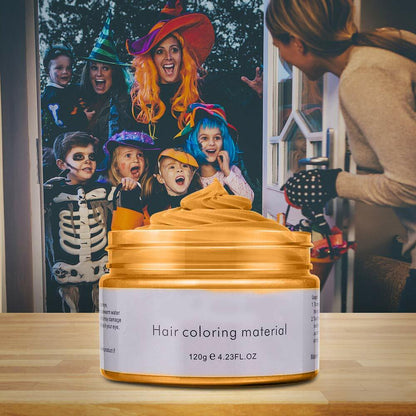 Crema Cera De Cabello Temporal Tinte De Pelo Blonde Color Crema Para Mujer Hombr