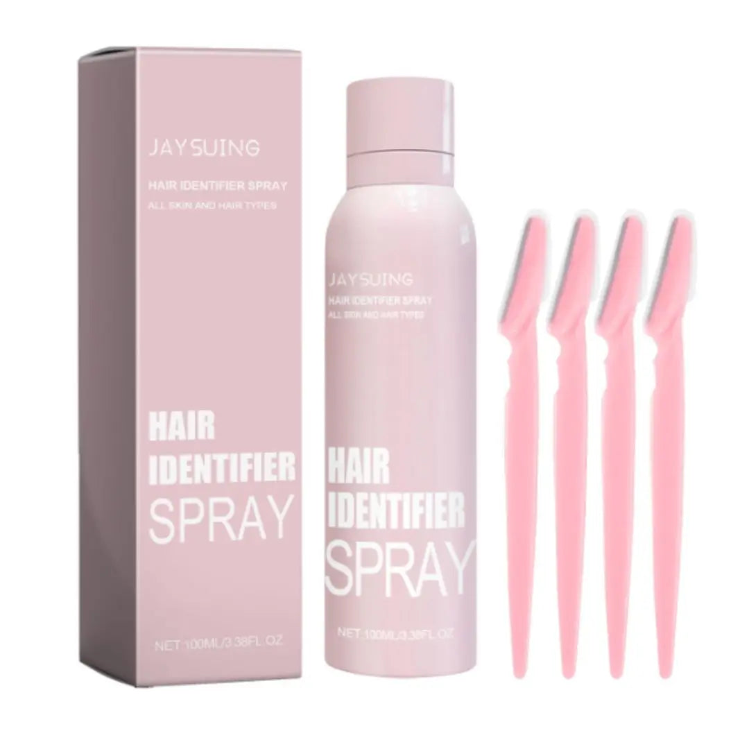 Hair Identifier Spray Painless Face Shaving Inhibitor Depilation for Woman Facial Hair Removal Spray for Smooth Beauty Face Care